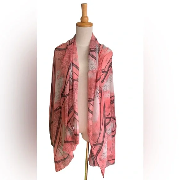 Tree Print Scarf - Picture 5 of 7